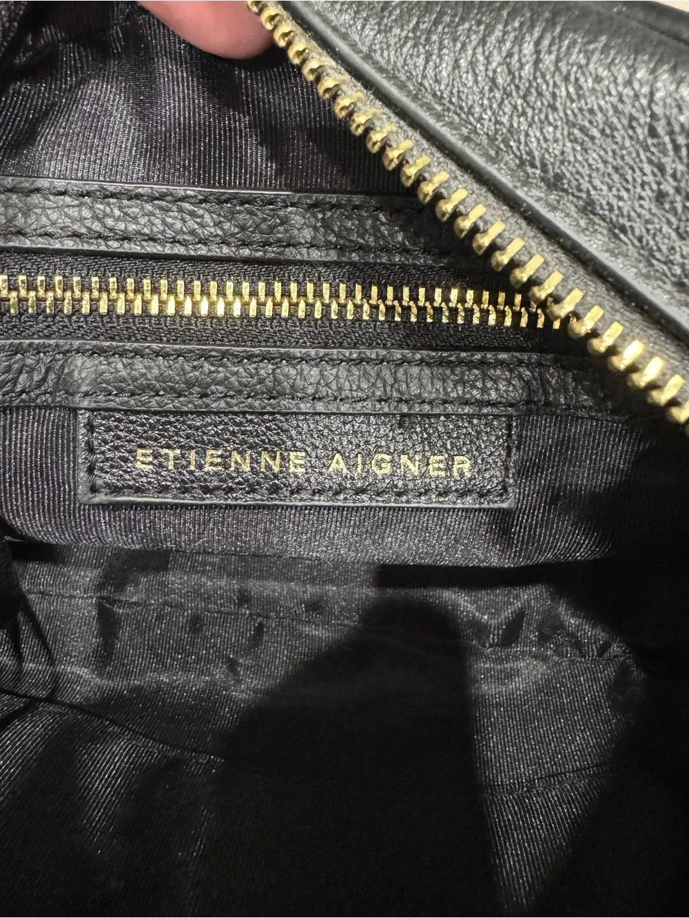 Etienne Aigner 100% Leather Adeline Camera Crossbody